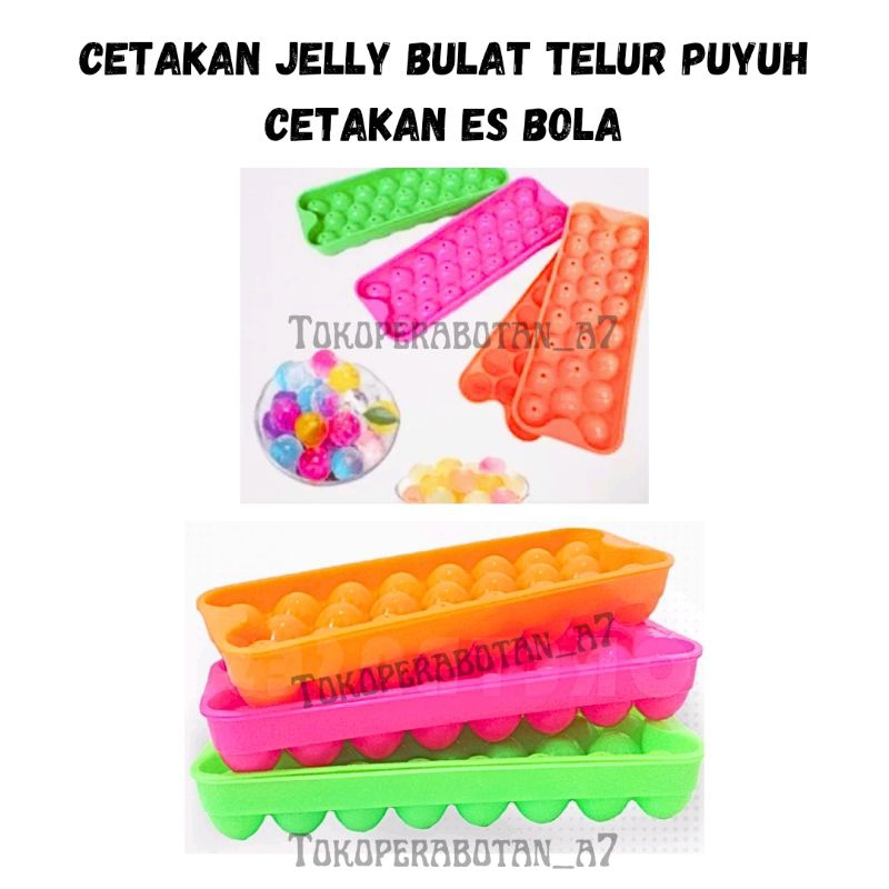 Cetakan jelly telur puyuh /cetakan jelly bulat/cetakan es batu bola/cetakan telur puyuh/cetakan agar
