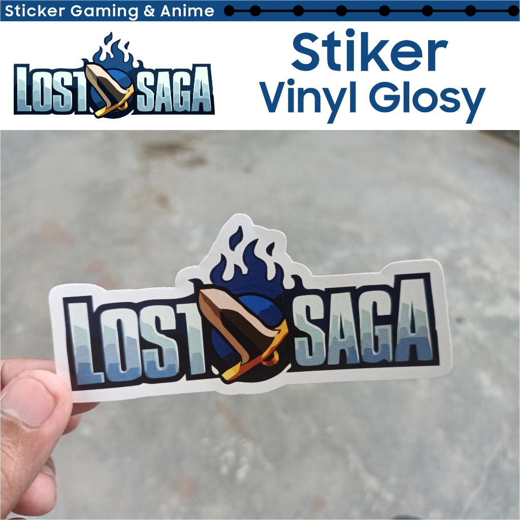 Sticker LS Vinyl Lost Saga