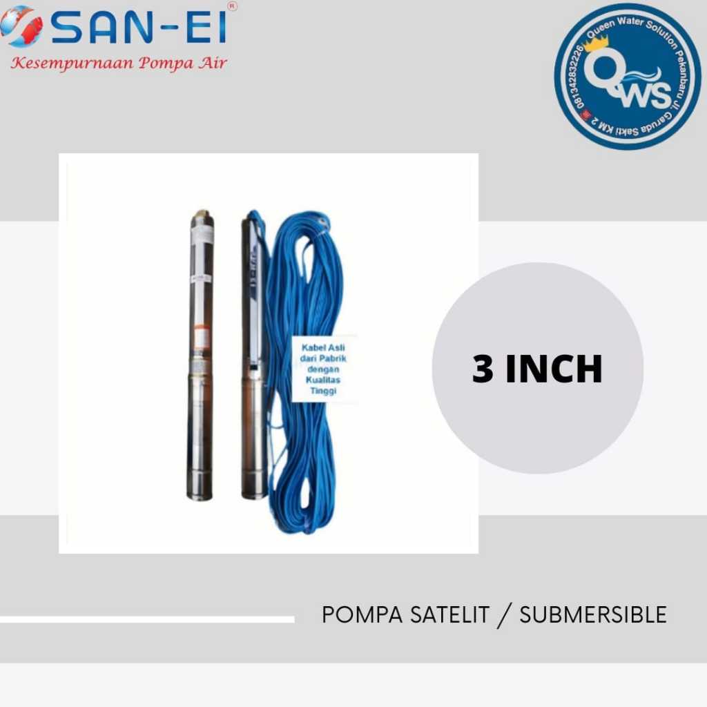Pompa Satelit / Submersible SAN-EI 3" INCH Kabel - SAN-EI
