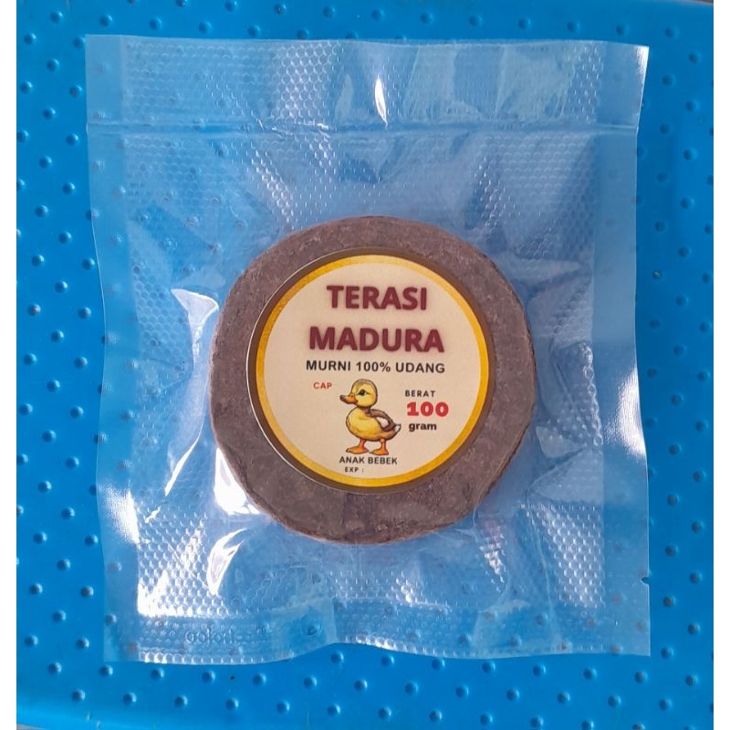 

Terasi madura bangkalan 100% udang rebon 100g