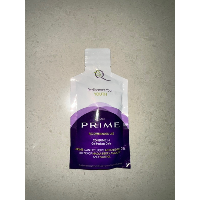 Quiari prime gel sachet eceran