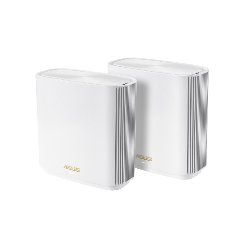 Asus XT8 (W-2-PK) ZenWifi AX6600 Whole Home Tri-Band Mesh WiFi 6
