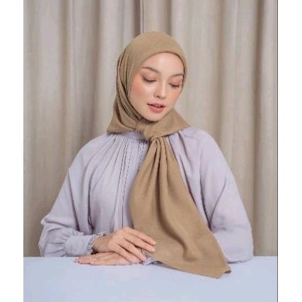JILBAB POLOS HL VOAL - CAMEL
