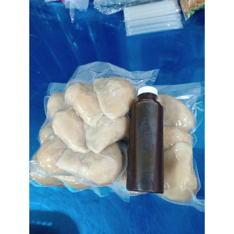 

Empek empek kapal selam ikan tengiri 6 pcs/bks