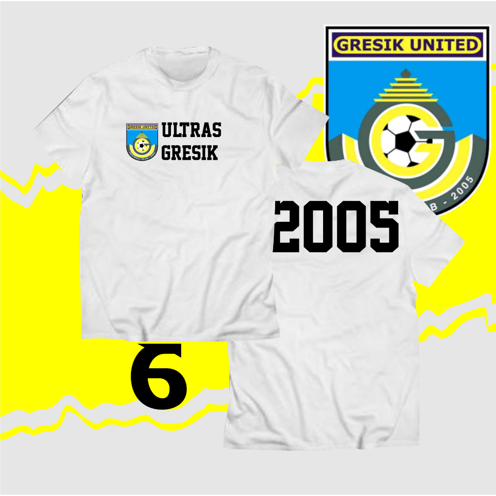 kaos ultras gresik warna PUTIH