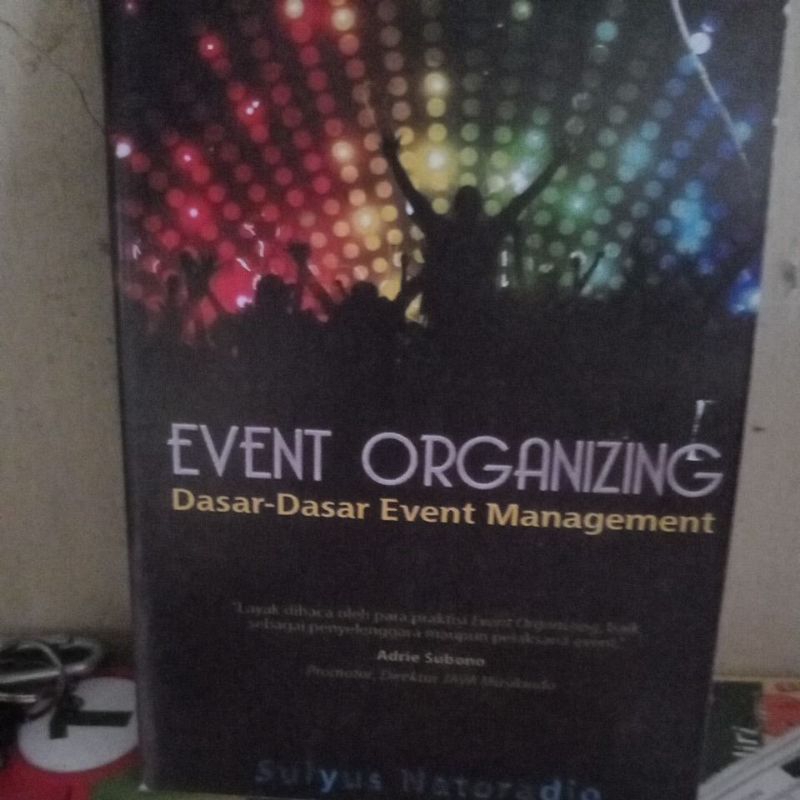 

event organizing dasar dasar event management adrie subono