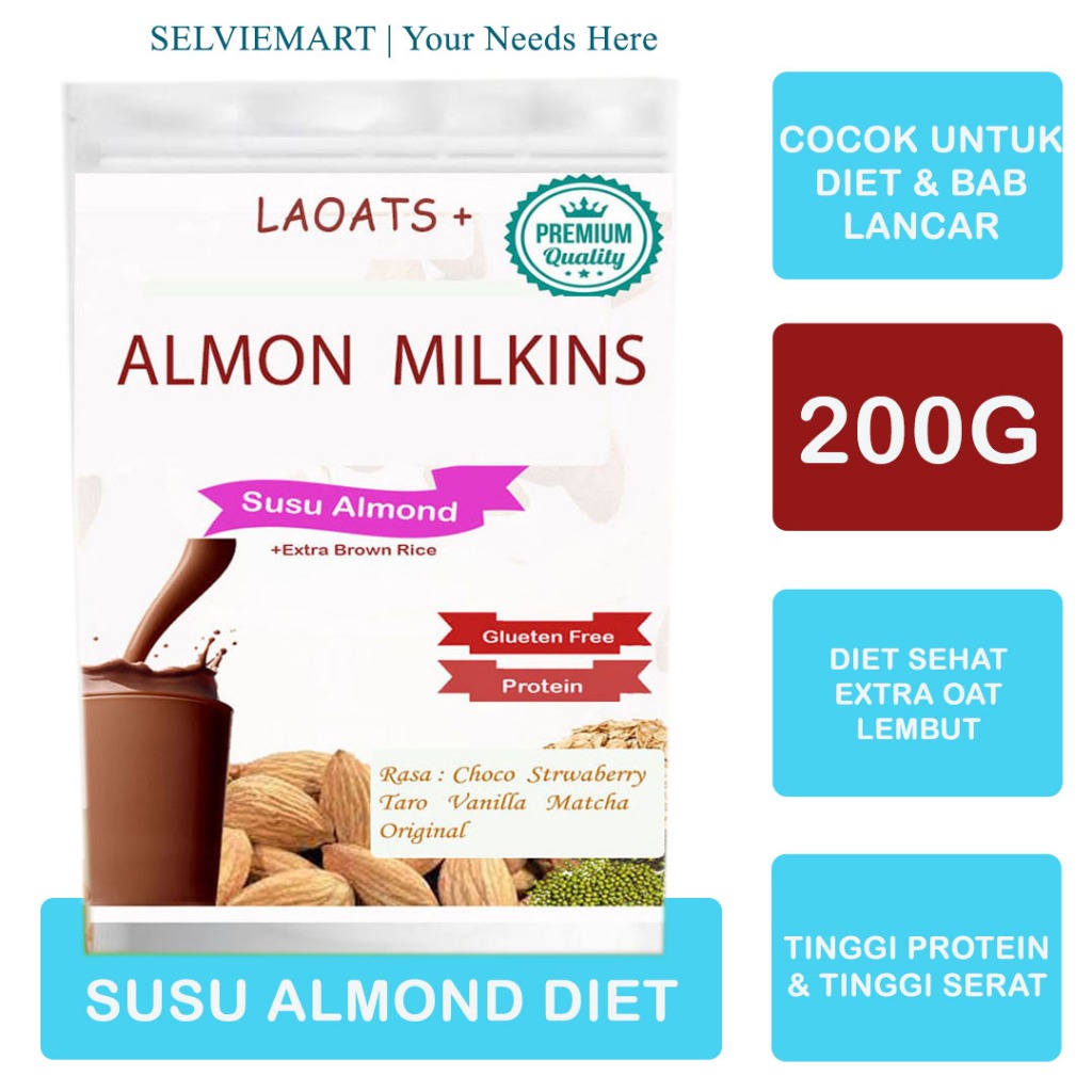 

Susu Almond Penurun Berat Badan Almond Milk Diet Low Fat Oat Milk Susu Rendah Lemak Untuk Diet Laoats