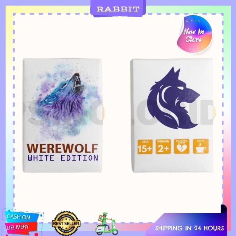 [READY]✅Kartu Werewolf Edition White Terbaru Card Game Board Game-LITE