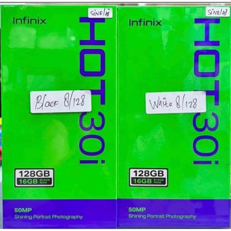 Hp infinix hot 30i 8+8/128gb helio G37 (garansi resmi infinix)