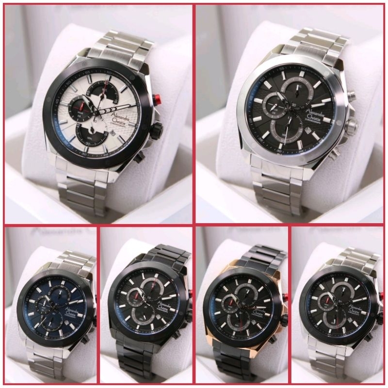 Ac 6674 Alexandre Christie 6674 Jam Tangan Pria