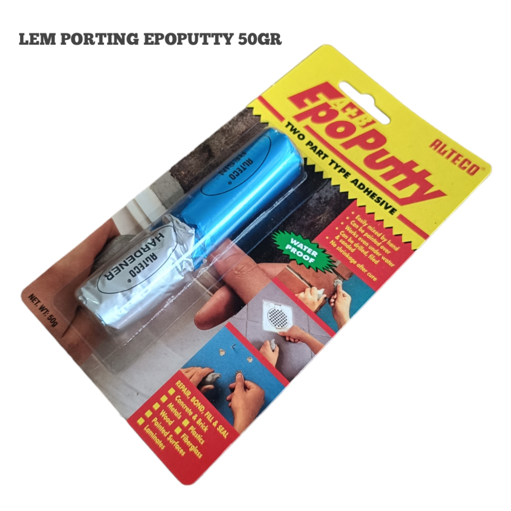 

Lem porting epoputty 50 gr Lem serbaguna alteco
