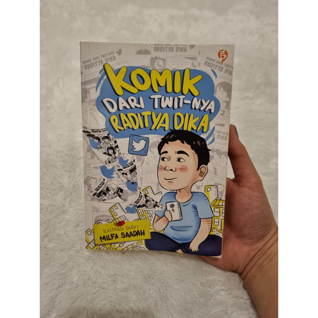 Buku Komik dari twitnya raditya dika