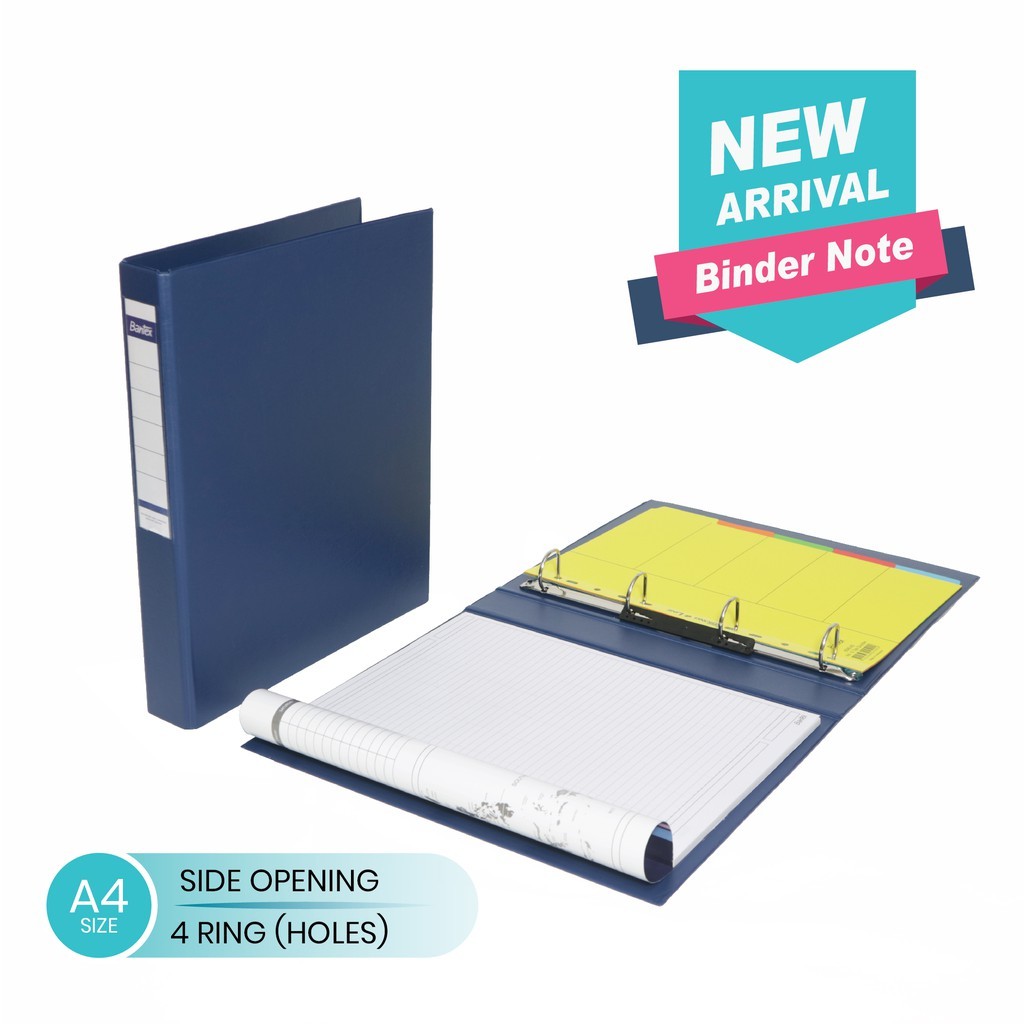 

Bantex Binder Noted A4 Top Opening 3 Ring