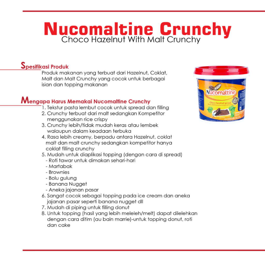 

RB22 Nucomaltine Hazelnut Crunchy 1kg