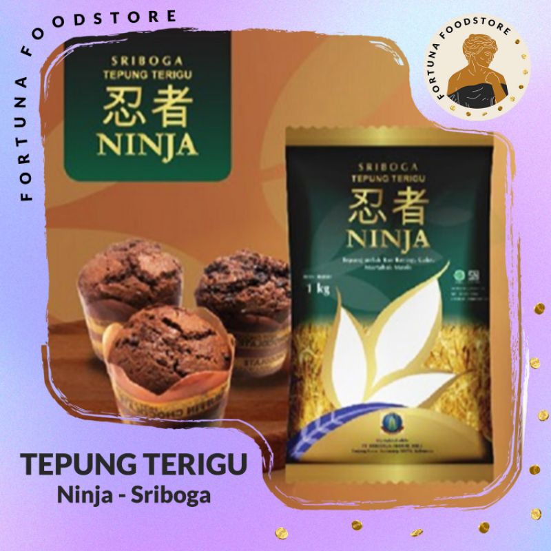 

Sriboga Ninja Tepung Terigu Original Premium 1kg