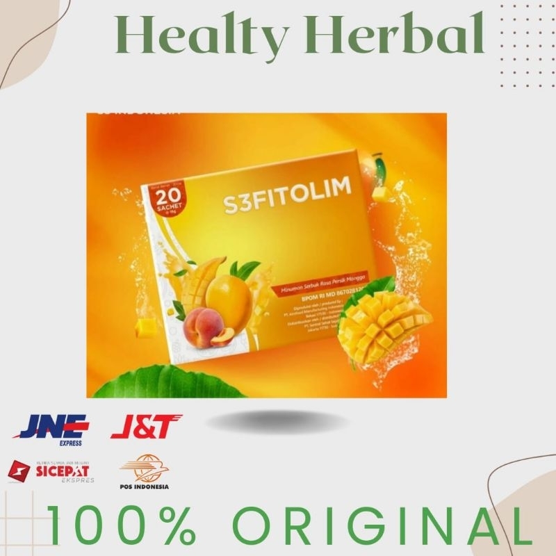 S3FITOLIM S3 Fitolim 20 Sachet Original Asli