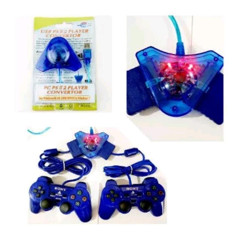 Convertor Stik Ps2 Lampu 2 Cabang Double Stik Ps2 Converter Double Stik Ps2 Convertor Stik Ps2 Ke Ps