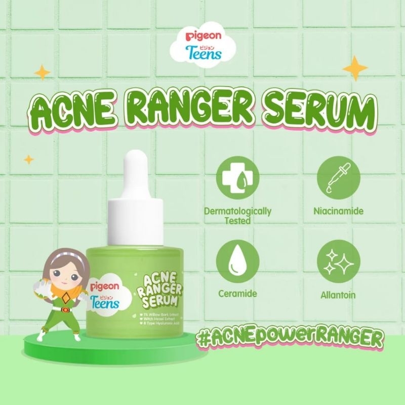 PIGEON TEENS - Pigeon Teens - pigeon teens - PIGEON TEENS Acne Ranger Serum - Serum Kulit Berjerawat