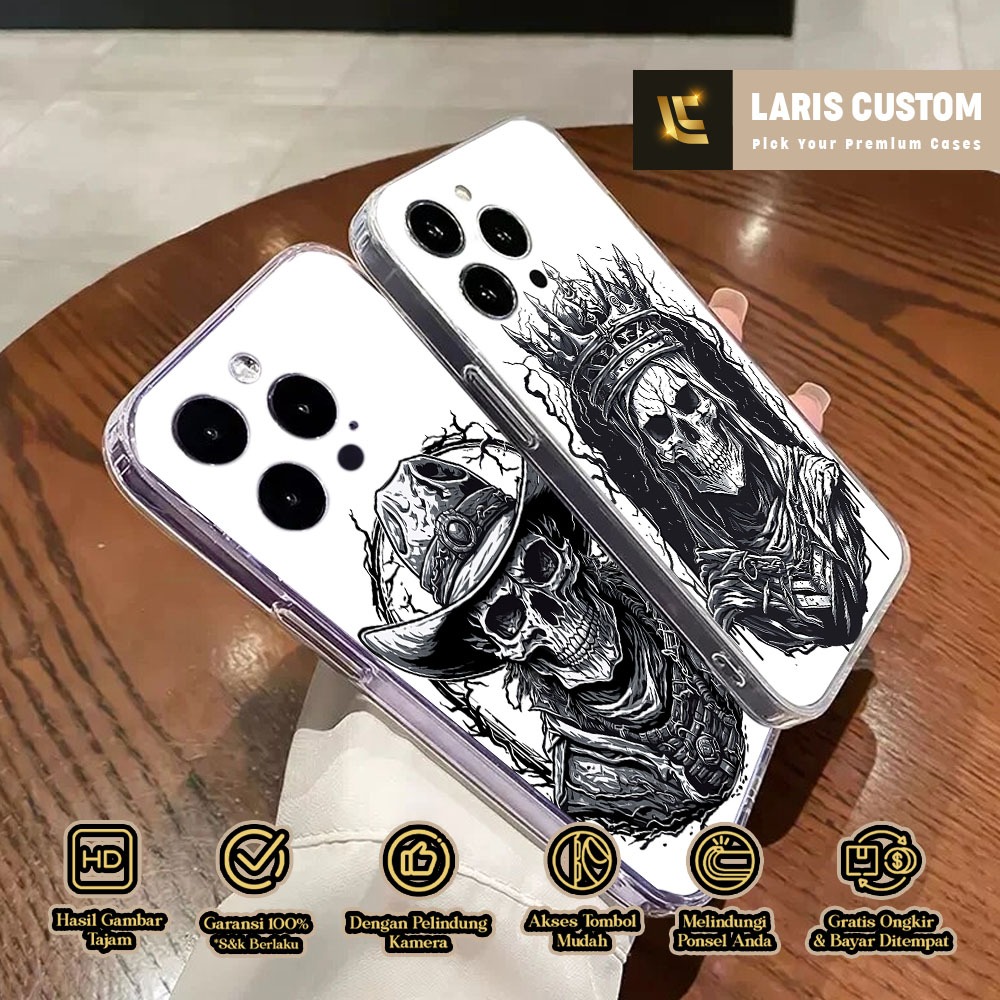 Case Oppo Reno 7 4G F7 F9 F11 F11 Pro A1K 8 4G Laris Custom [ POSTER GHST ] Casing Bening Hp Aesthet