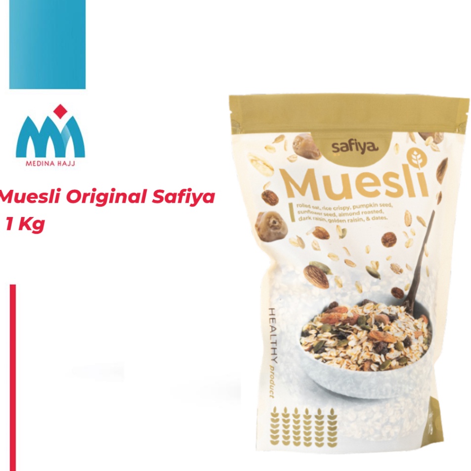 

Produk Terbatas Muesli Sereal 1 Kg Safiya | Sereal dan Snack Sehat