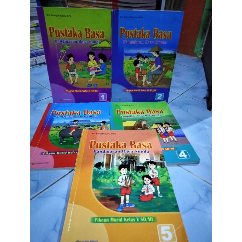 Pustaka Basa Pangajaran Basa Sunda SD KELAS  1,2,3,4,5
