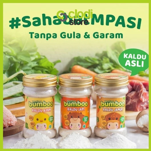 

Super Untung BUMBOO Kaldu Asli Bumbu Bunda BB Booster Kaldu Anak MPASI - No MSG - Tanpa Gula & Garam - Bahan Alami - Tambahan Sayur AsliPenambah Nafsu Makan Penambah Berat Badan, BB Booster MPASI Bayi