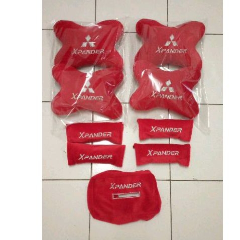 Aksesoris Interior Carset Mobil Mitsubishi Xpander Merah