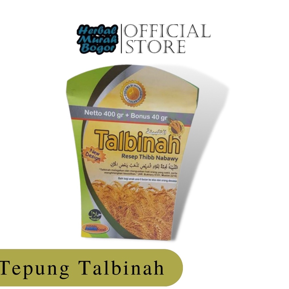 

Langsung Checkout Talbinah Resep Thibb Nabawy 400+40 gram Tepung Gandum Talbinah Original