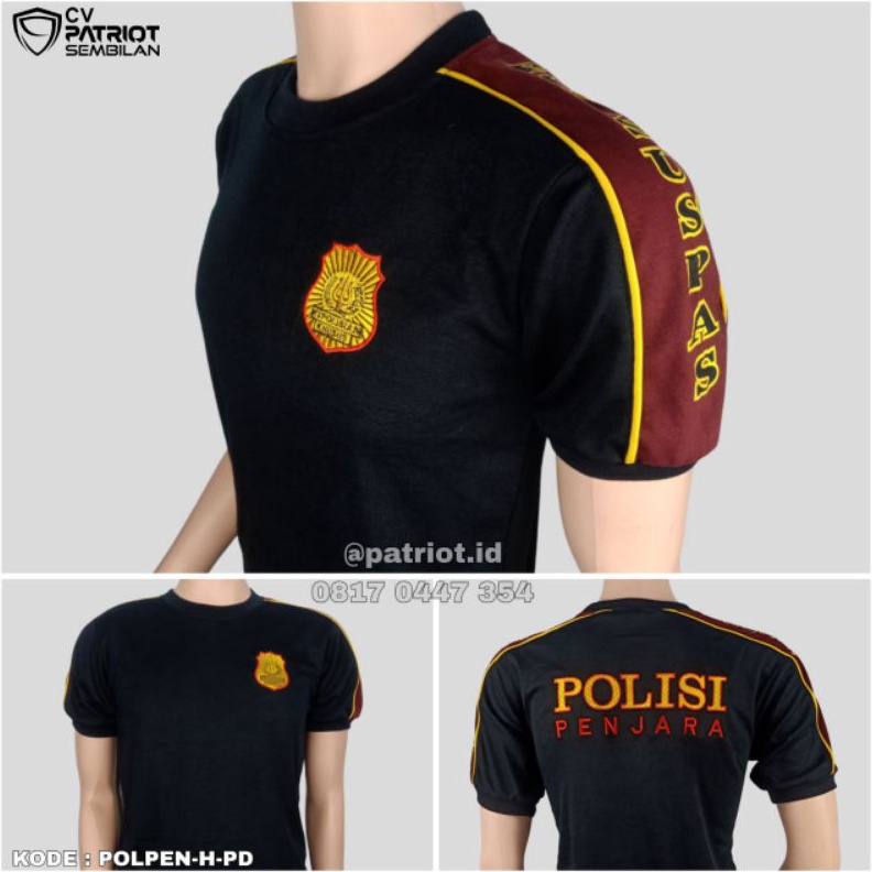 TERLARIS BRANDS FESTIVAL KAOS DALAMAN HITAM & ABU POLPEN POLSUSPAS KEMENKUMHAM 