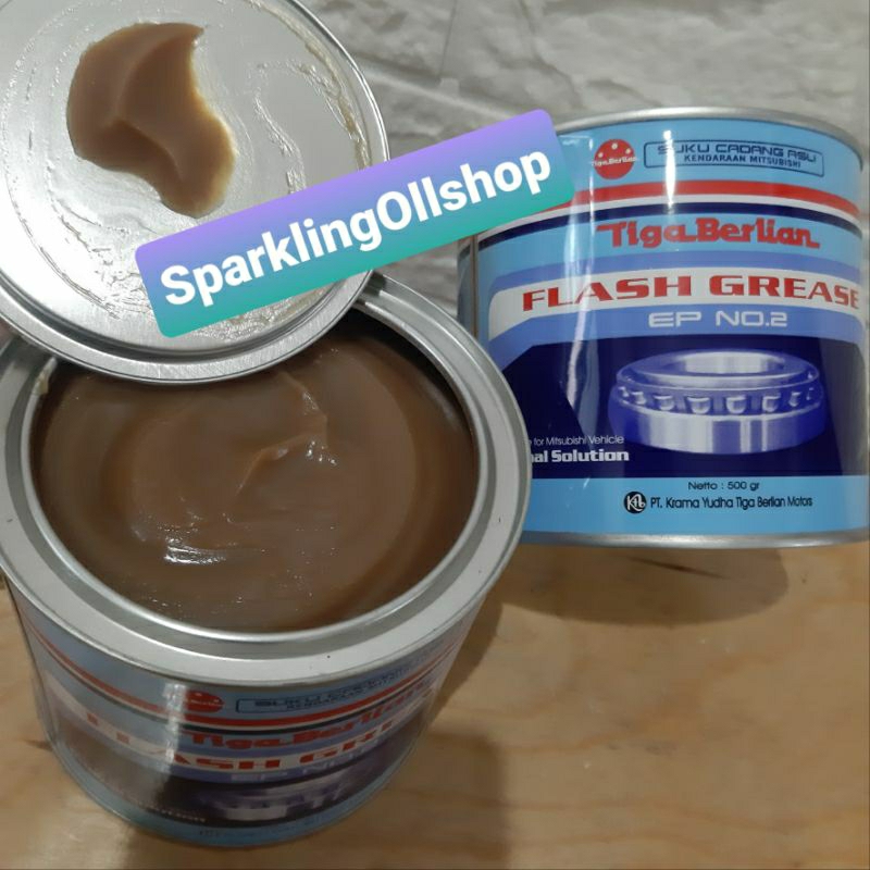 Grease Gemuk Lithium Bearing KTB Tiga Berlian EP NO.2 - 500gram