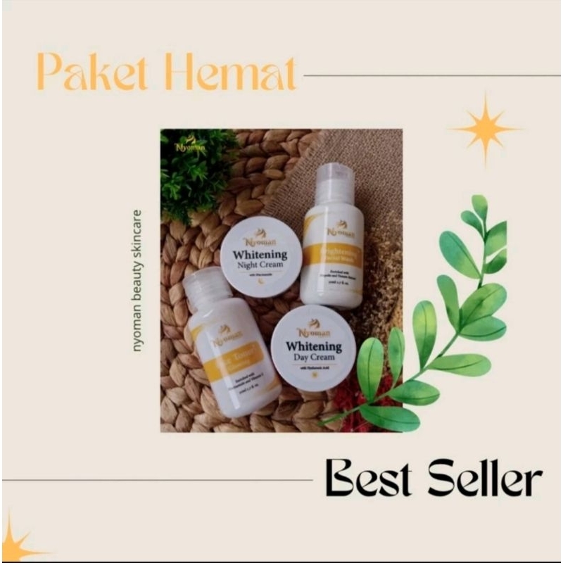 [BPOM] Paket Nyoman Hemat Mini Glowing Skincare ||  Paket Pahe Nyoman