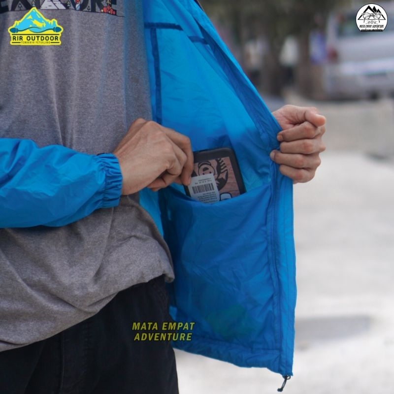 JAKET PARASUT OLAHRAGA RIR SONIC JAKET RUNNING SEPEDA WINDBREAKER ULTRALIGHT PRIA WANITA