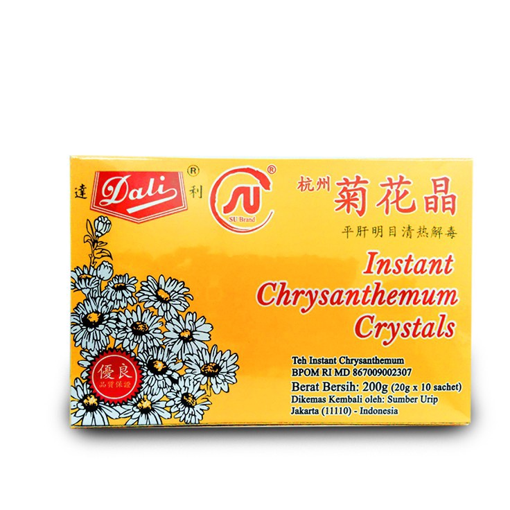 

Serbu sekarang Dali Instant Chrysanthemum Crystals / Honey / Lemon SU Brand 200gr