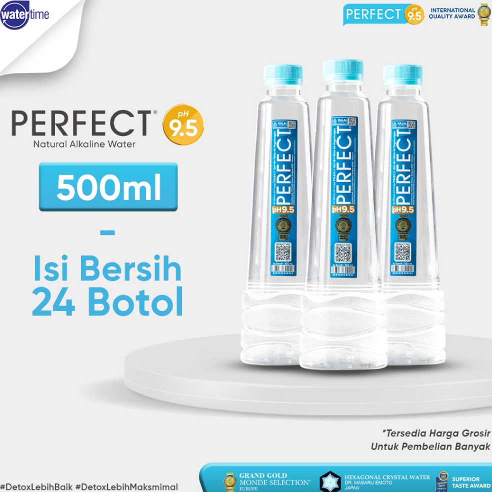 

Ready Now Perfect - Alkaline Water 500Ml (Air Minum Isi 24 Botol)