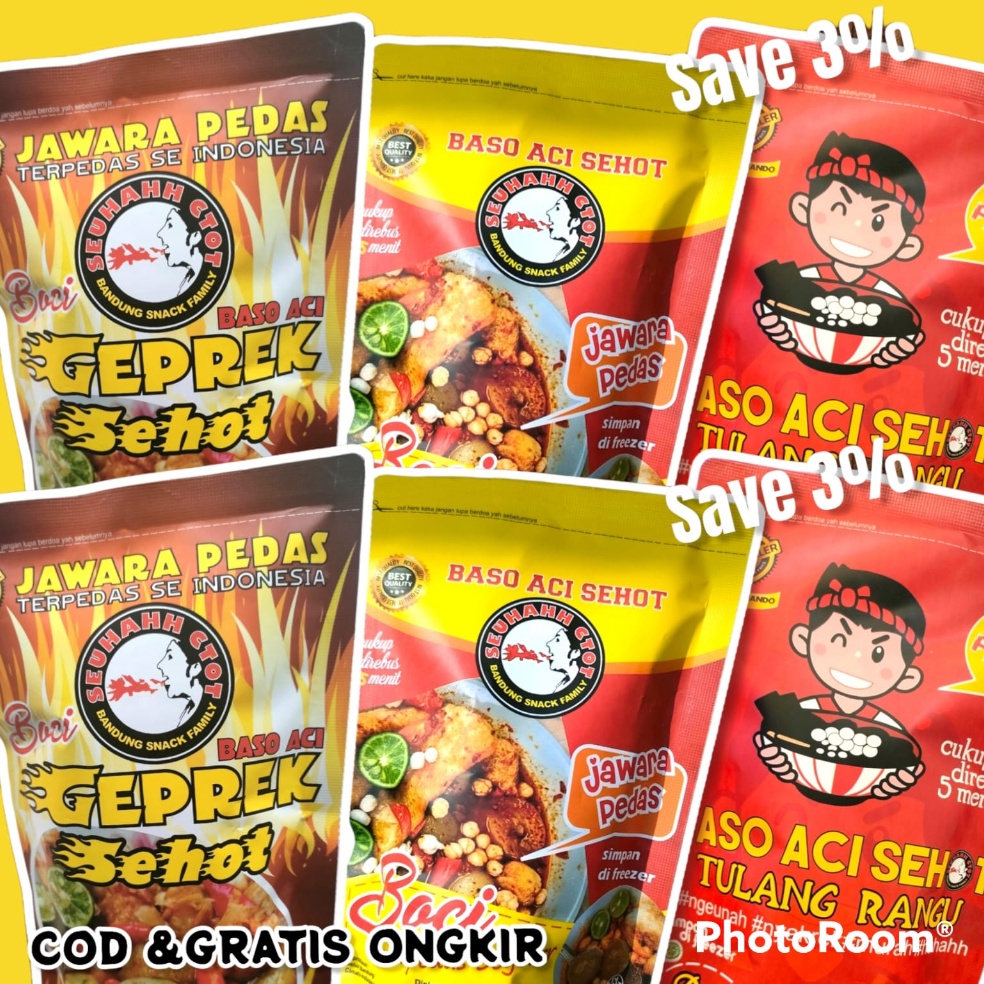 

Gebyar promo Paket Bundling 6 bks Boci, Bocitur, Boci Geprek