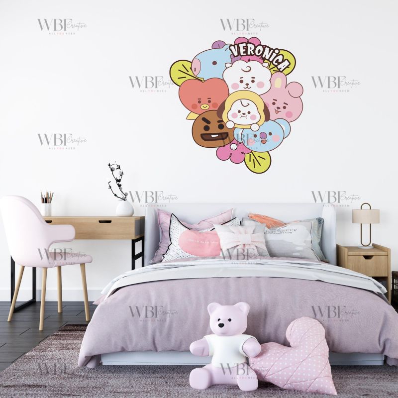 STIKER DINDING KAMAR ANAK - WALL STICKER KAMAR TIDUR ANAK