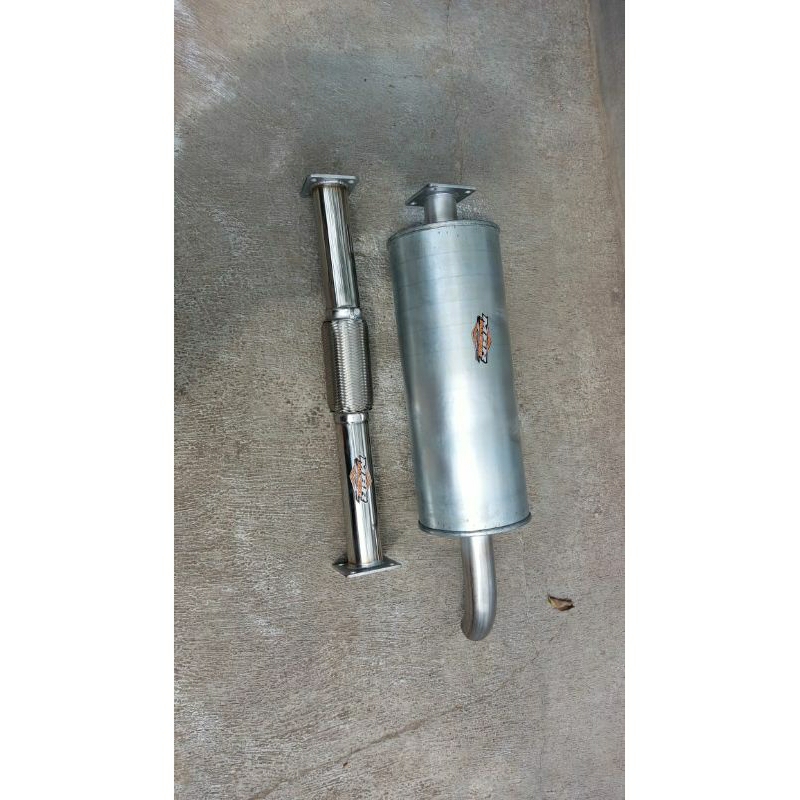 KNALPOT DAN FLEKSIBEL TRUK GIGA EURO 4