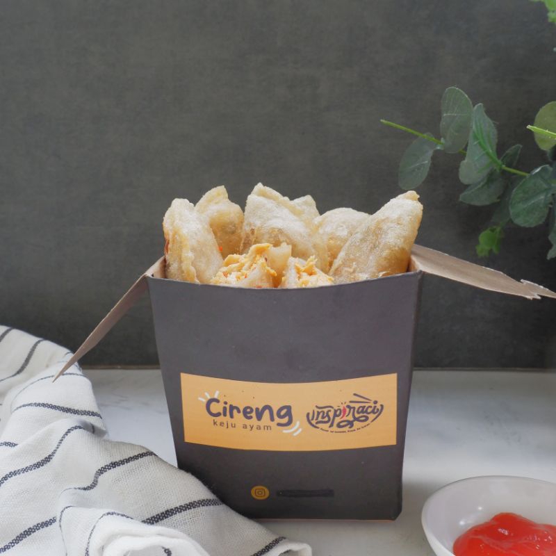

CIRENG ISI/CIRENG ISI AYAM/ CIRENG ISI KEJU/CIRENG ISI AYAM PEDAS-10pcs