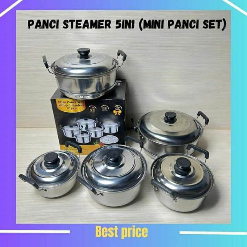 PANCI STEAMER 5IN1 (MINI PANCI SET)