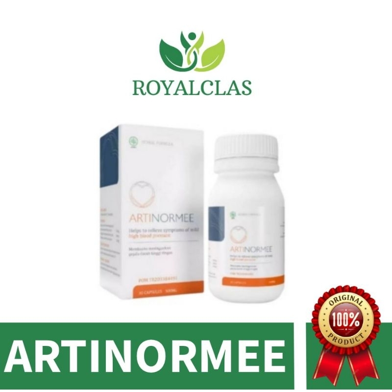 ARTINORMEE ASLI OBAT HERBAL HIPERTENSI ARTINORMEE ORIGINAL BERKUALITAS