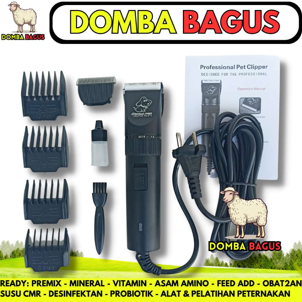 ALAT CUKUR DOMBA BAORUN S1 PRO DAN P7 - Alat Cukur Elektrik Domba Berkualitas