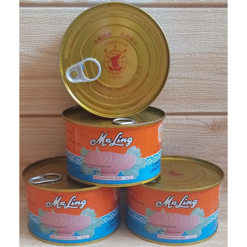 

Terlaris ✔MURAH Ham Maling merk FYF 397gr / Maling / Ham Kaleng / Babi Kaleng ORIGINAL 
