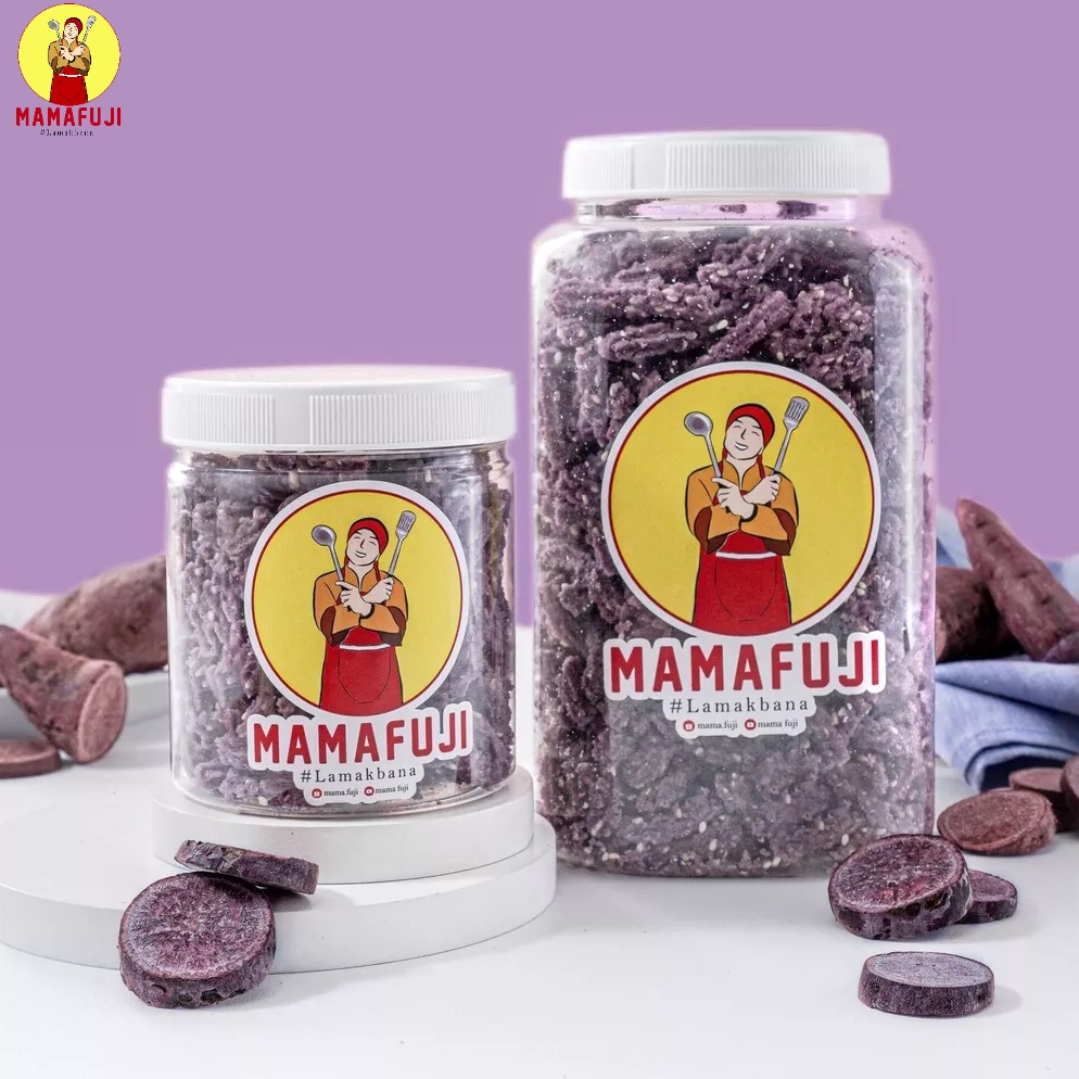 

✦BEST SELLER✦ Mamafuji - Kue Akar Rasa Ubi Ungu (Taro) 850gr