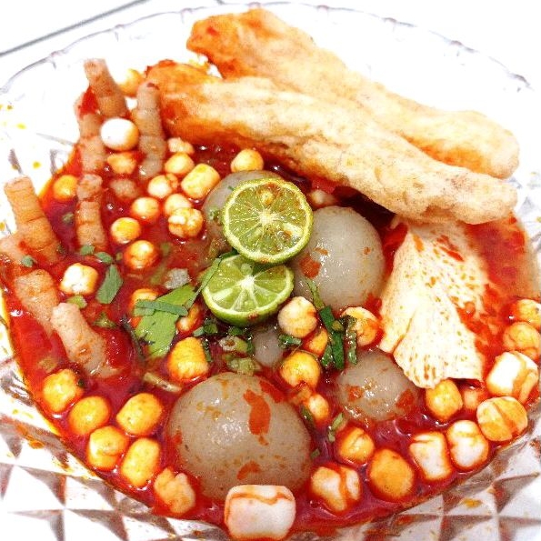 

Cilok Sambal Seuhah/Baso Aci/Jajan Pedas/cilok kuah/cilok bandung