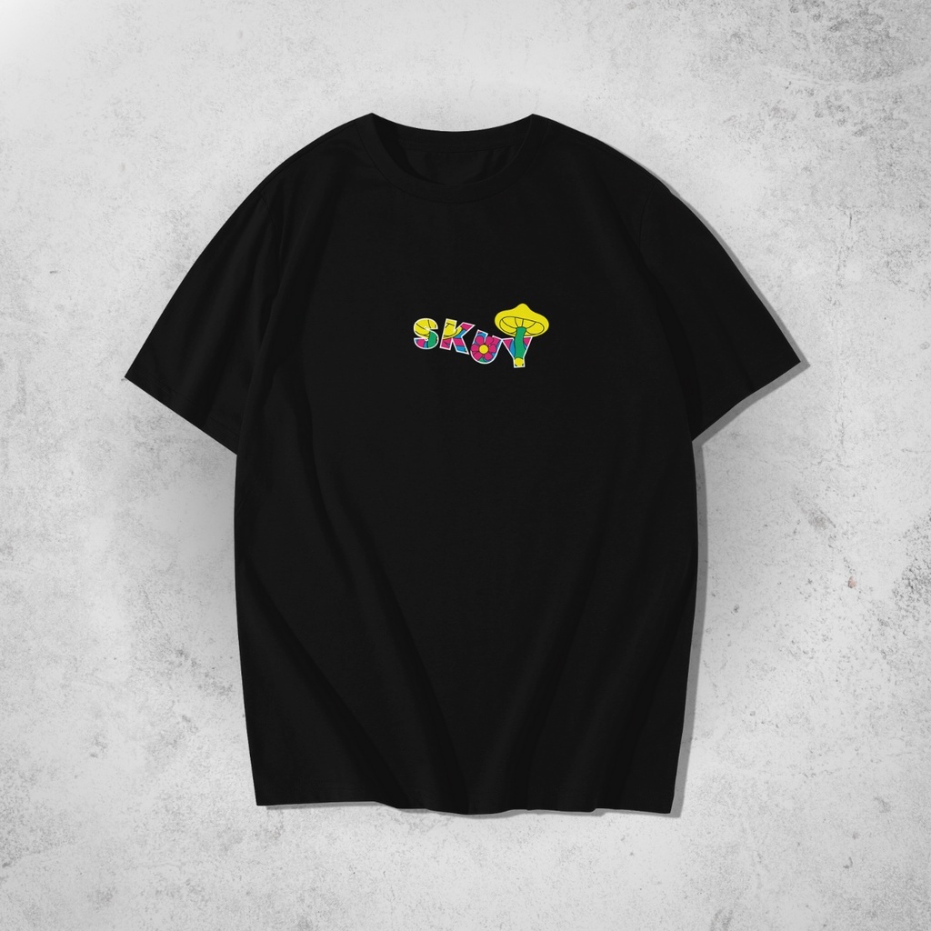 T-Shirt Kaos Skuy Unisex | Mushroom Skuy SKY189