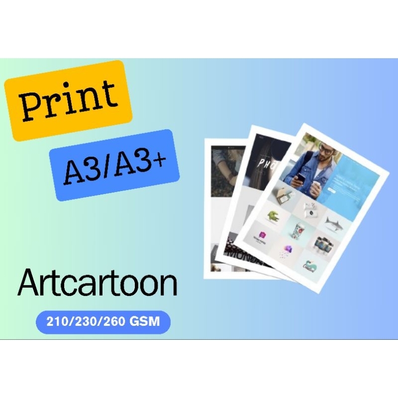 

Print a3 /a3+ artcartoon