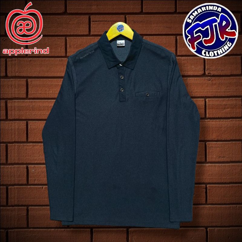 Applerind Golf Long Sleeve Polo Shirt Original