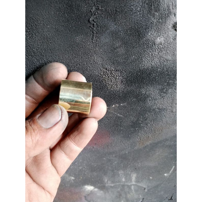 cincin slut ring Kuningan gagang hendel golok pisau