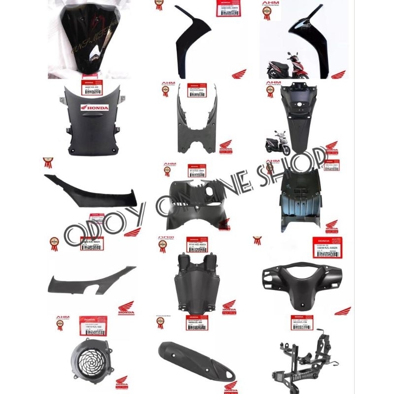 full body bodi kasar body halus honda Spacy karbu dan Spacy fi injeksen ORIGINAL AHM