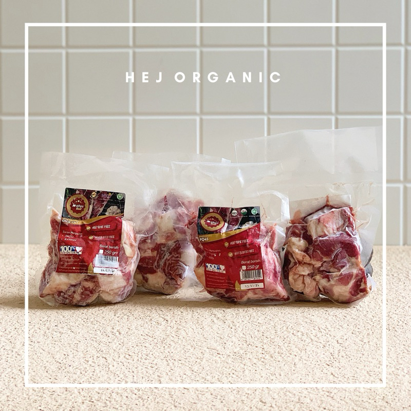 

Brisket ( Sandung Lamur ) & Tetelan Sapi Organik Grassfed 70% By Wahyu Beef